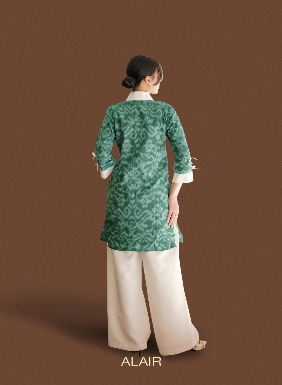 ALAIR | Kamaya Kimono Tenun Wanita - Green